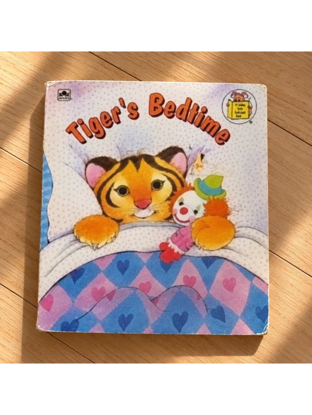 Tiger's Bedtime Stephanie Calmenson Golden Book 1987 Vintage Children's Book
